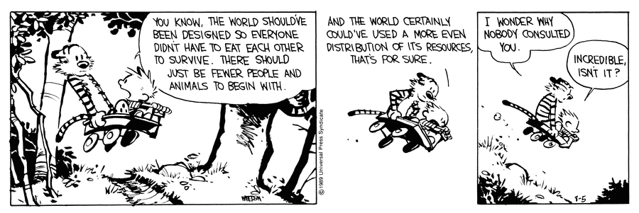 Source: Bill Waterson 'The Revenge of the Baby-Sat' 1991