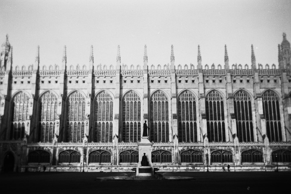 King's College, Cambridge - Agfa box camera