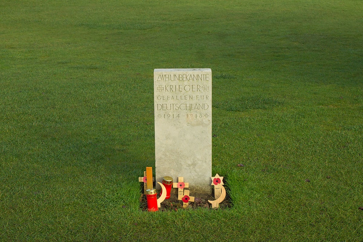 German WW1 grave